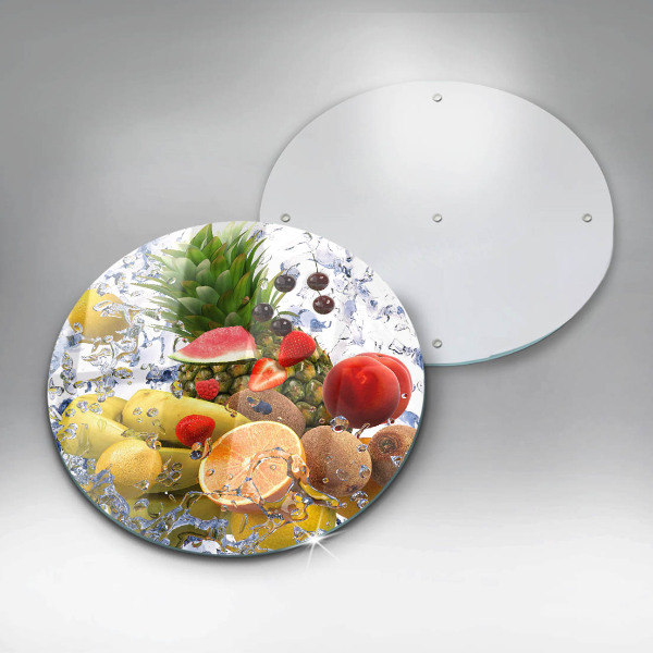 Protection plaque induction Fruits juteux et eau