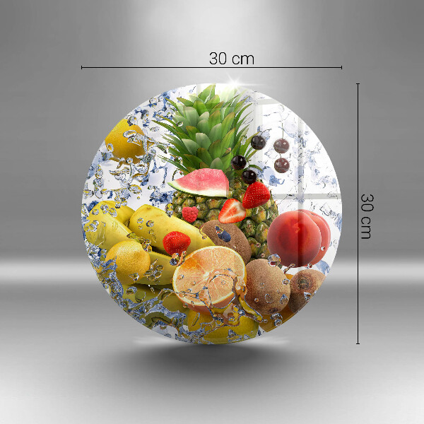 Protection plaque induction Fruits juteux et eau