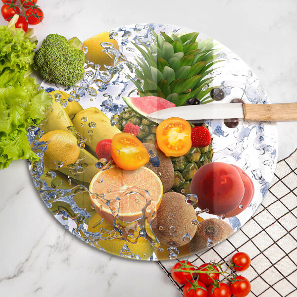 Protection plaque induction Fruits juteux et eau