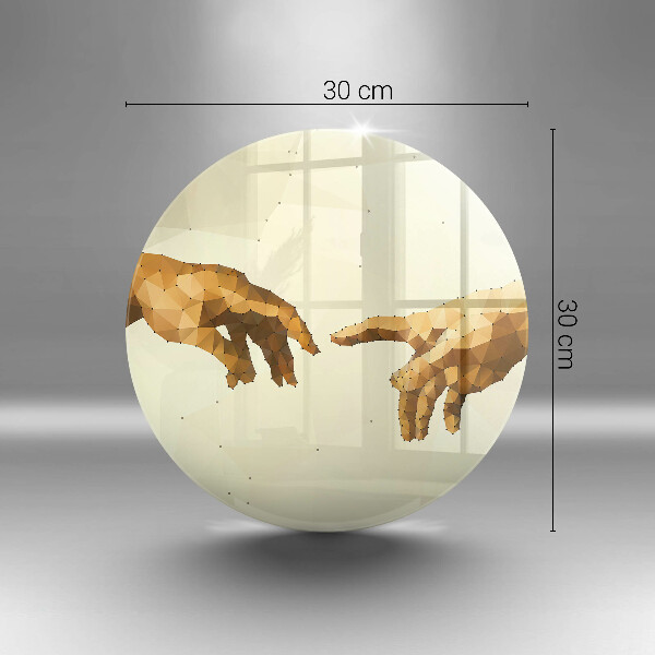 Protection plaque induction Création des mains d'Adam