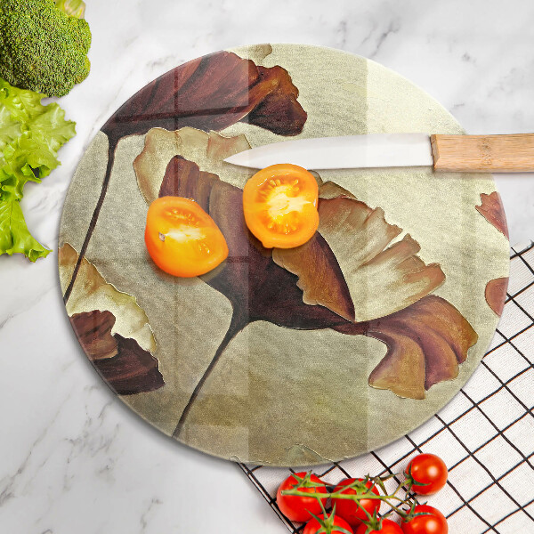 Protection plaque induction Fleurs de bohème peintes