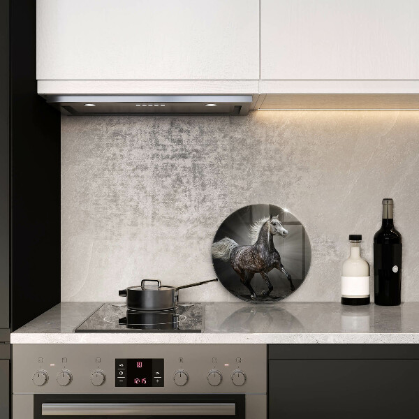 Protection plaque induction Cheval au galop