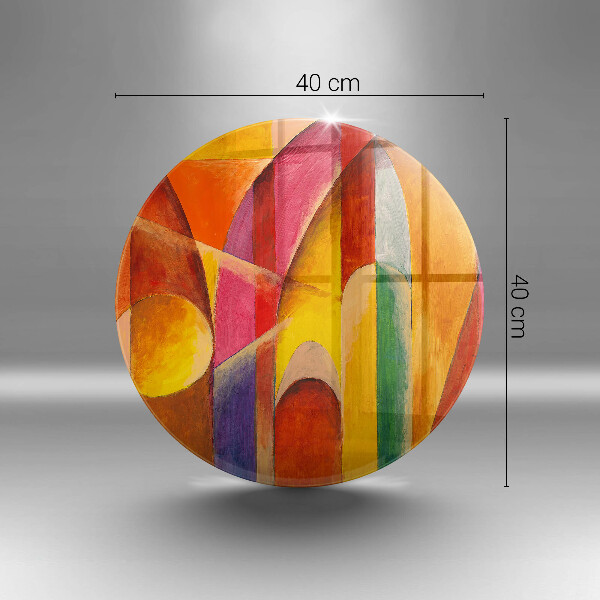 Protection plaque induction Abstraction colorée