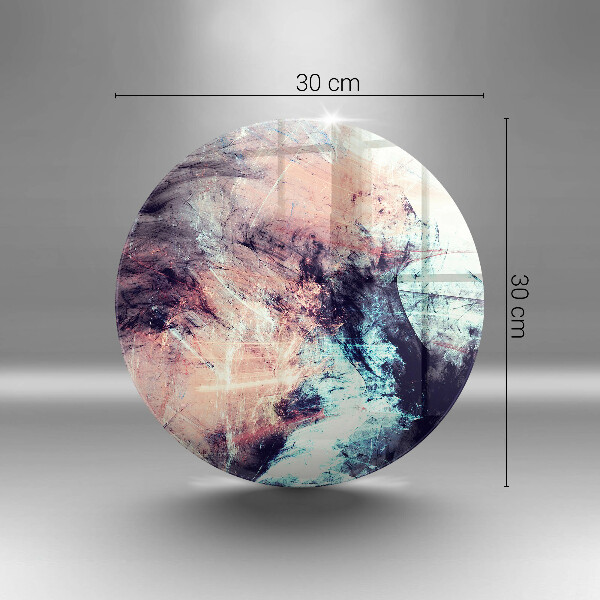 Protection plaque induction Abstraction peinte