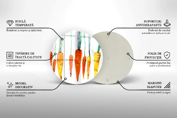 Protection plaque induction Illustration de carotte