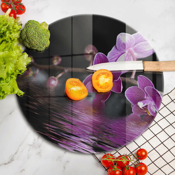 Protection plaque induction Eau zen d'orchidée