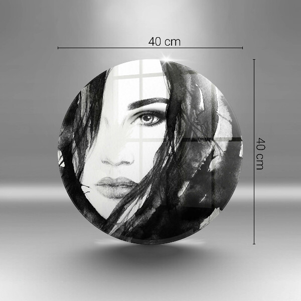 Protection plaque induction Visage de femme