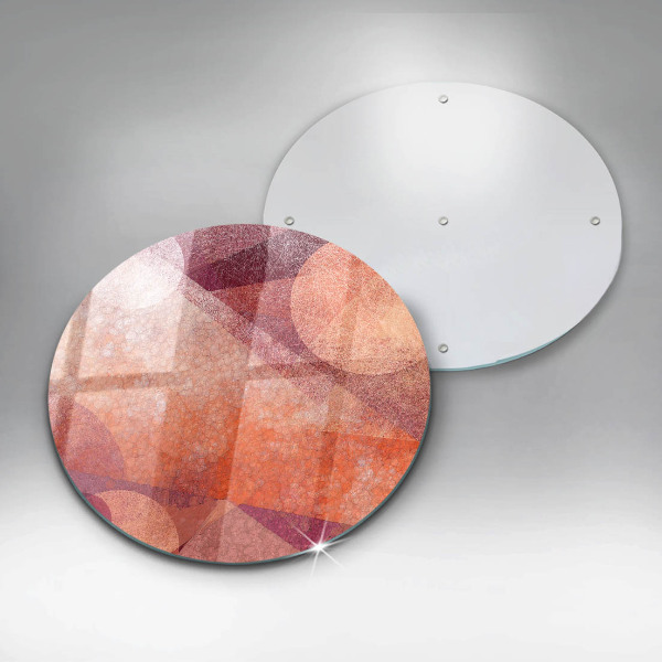 Protection plaque induction Art abstrait