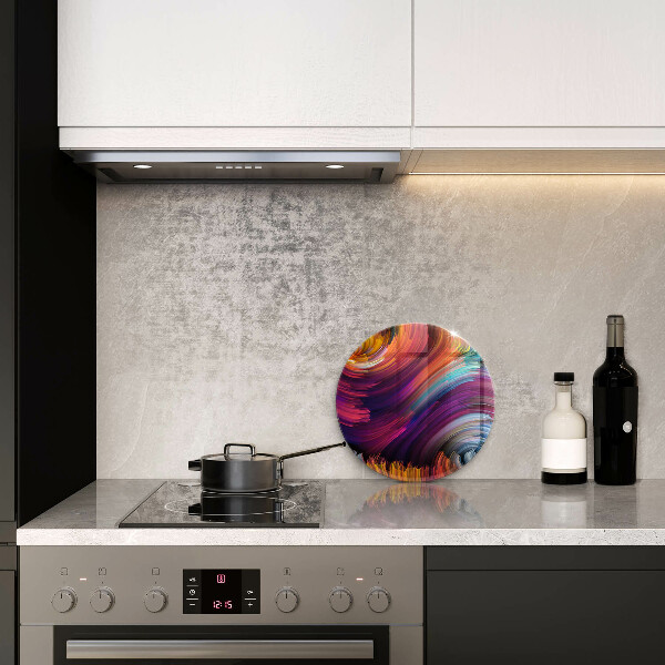 Protection plaque induction Des reflets colorés