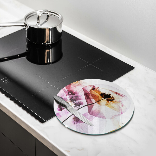 Protection plaque induction Fleurs délicates