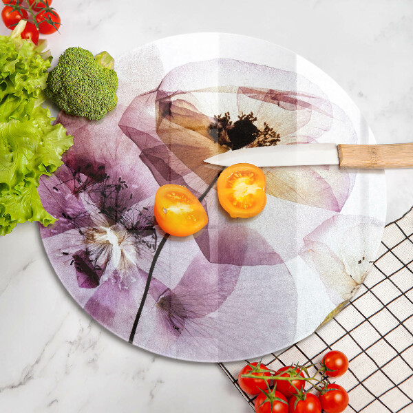 Protection plaque induction Fleurs délicates