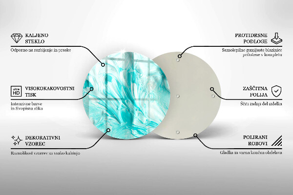 Protection plaque induction Peintures abstraites