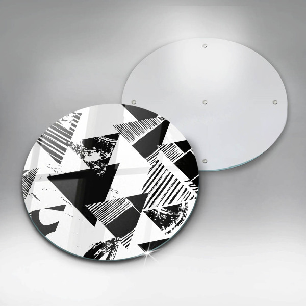 Protection plaque induction Triangles géométriques