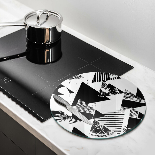 Protection plaque induction Triangles géométriques