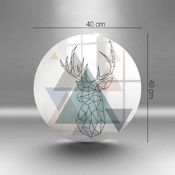 Protection plaque induction Cerf abstrait