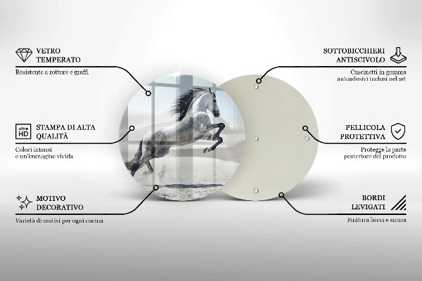 Protection plaque induction Cheval blanc