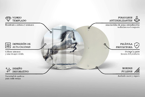 Protection plaque induction Cheval blanc