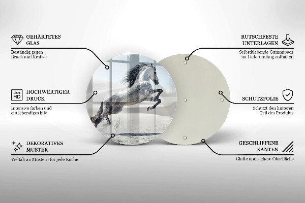 Protection plaque induction Cheval blanc