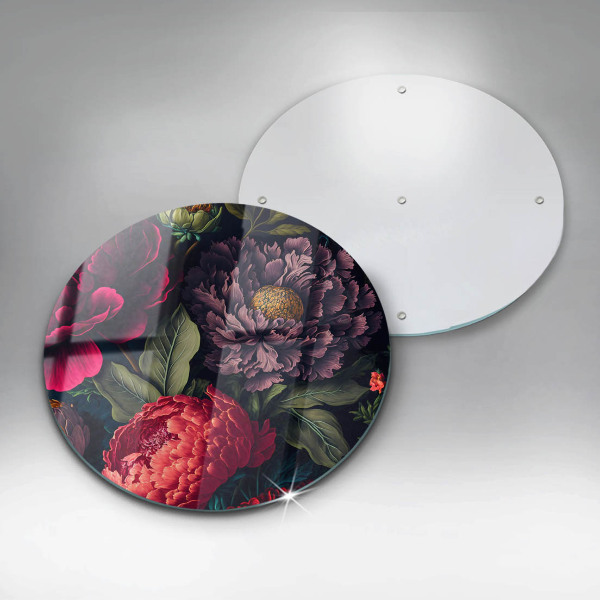 Protection plaque induction Belles fleurs