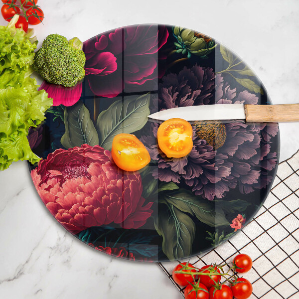 Protection plaque induction Belles fleurs