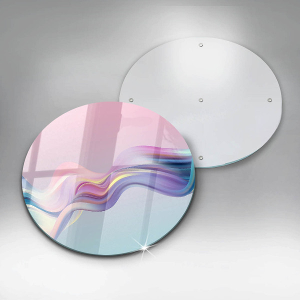 Protection plaque induction Abstraction pastel