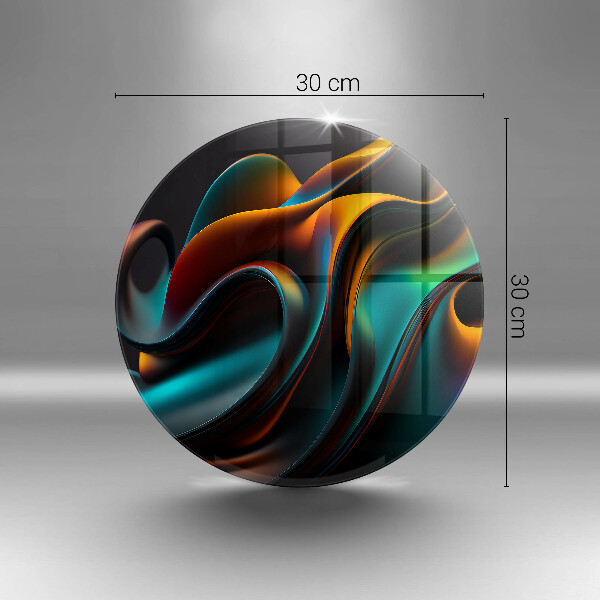 Protection plaque induction Abstraction colorée