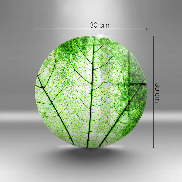 Protection plaque induction Feuille de veine décorative