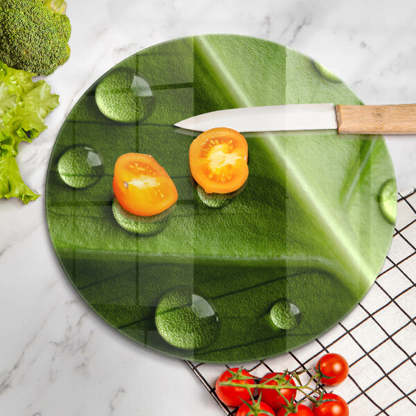 Protection plaque induction Nature rosée et feuille