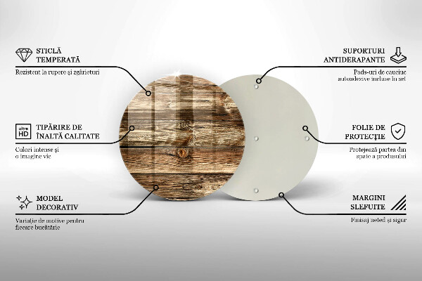 Protection plaque induction Texture de planche de bois