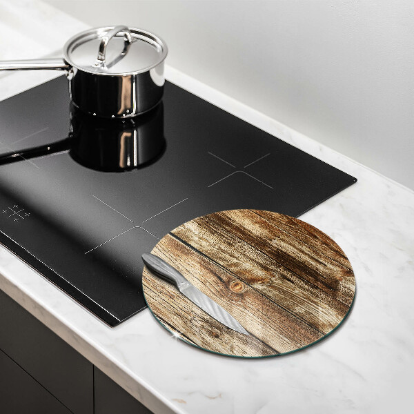 Protection plaque induction Texture de planche de bois