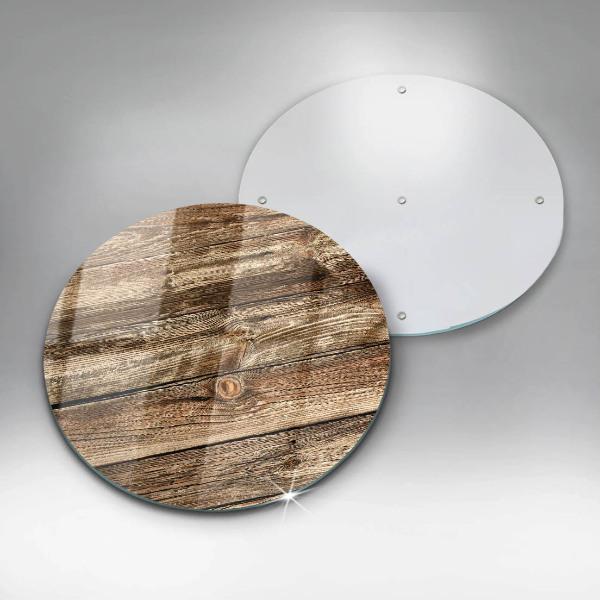 Protection plaque induction Texture de planche de bois