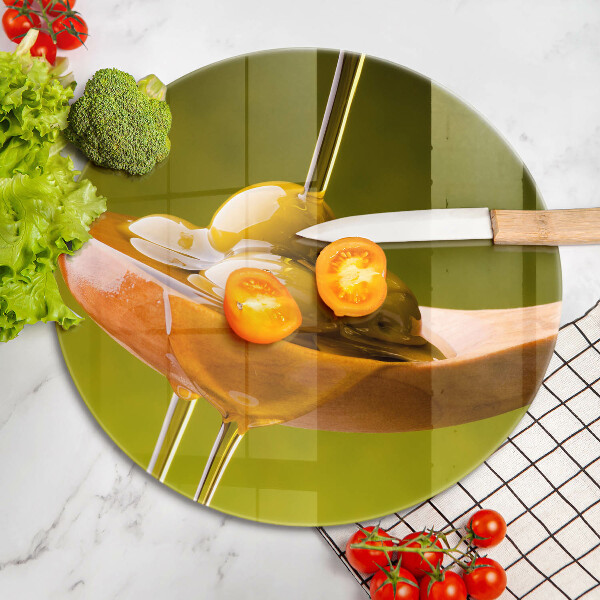 Protection plaque induction Huile d'olive et olives