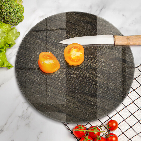 Protection plaque induction Texture d'écorce de bois