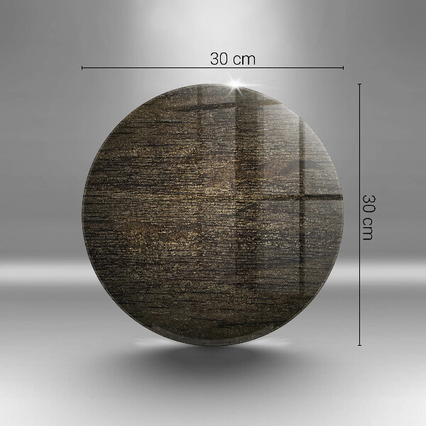 Protection plaque induction Texture d'écorce de bois