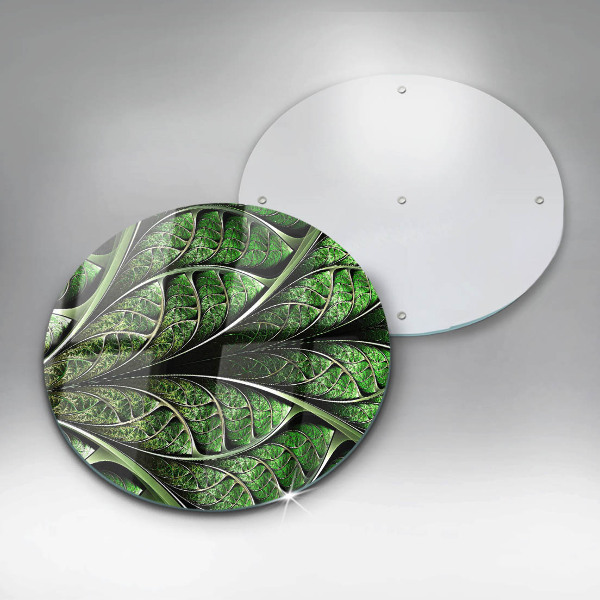 Protection plaque induction Structure des nervures des feuilles