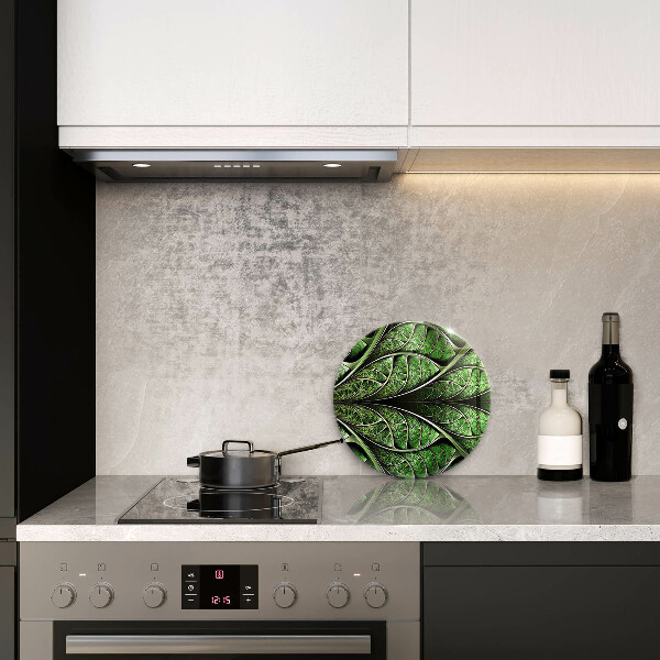 Protection plaque induction Structure des nervures des feuilles