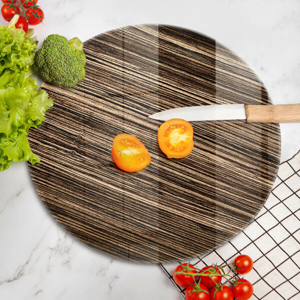 Protection plaque induction Texture du bois