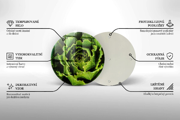 Protection plaque induction Manger des feuilles de laitue