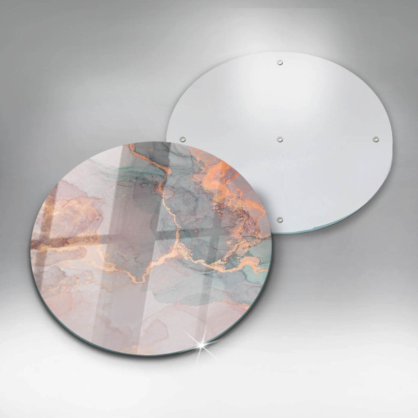 Protection plaque induction Marbre avec de l'or