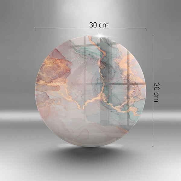 Protection plaque induction Marbre avec de l'or