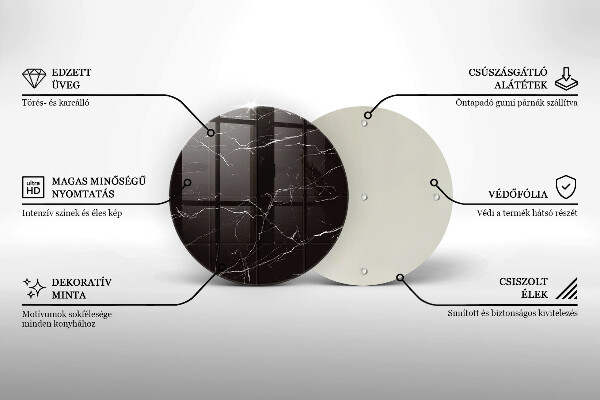 Protection plaque induction Carreaux de marbre