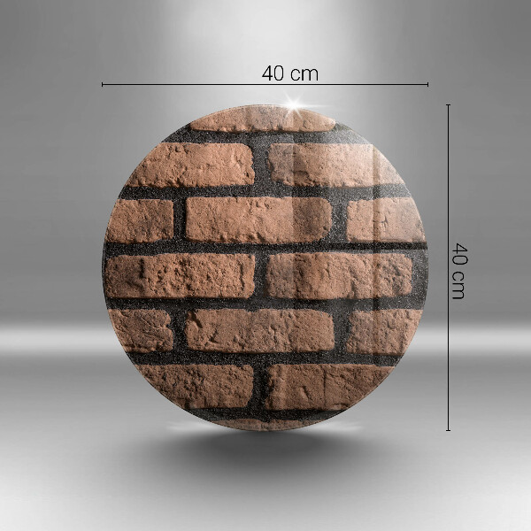 Protection plaque induction Mur de briques