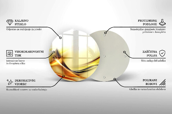 Protection plaque induction Lignes de lumière abstraites