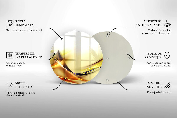 Protection plaque induction Lignes de lumière abstraites