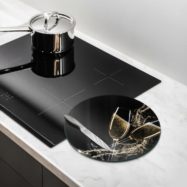 Protection plaque induction Verres de champagne