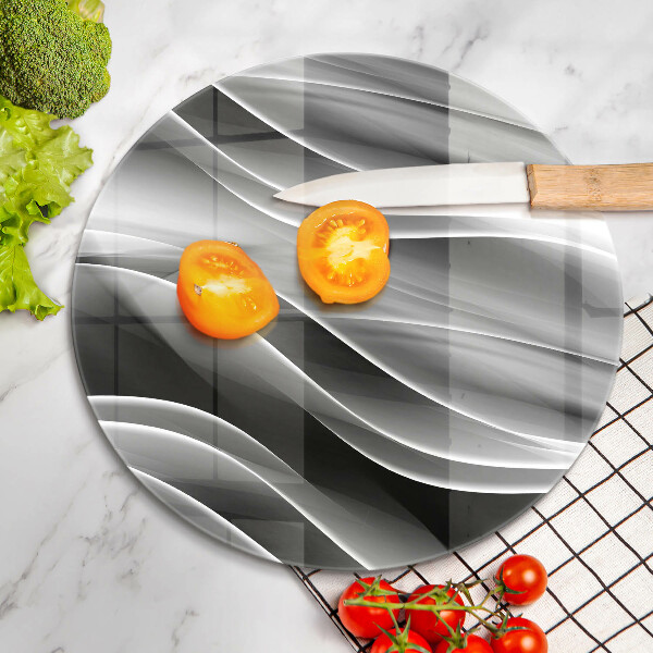 Protection plaque induction Lignes douces d'abstraction