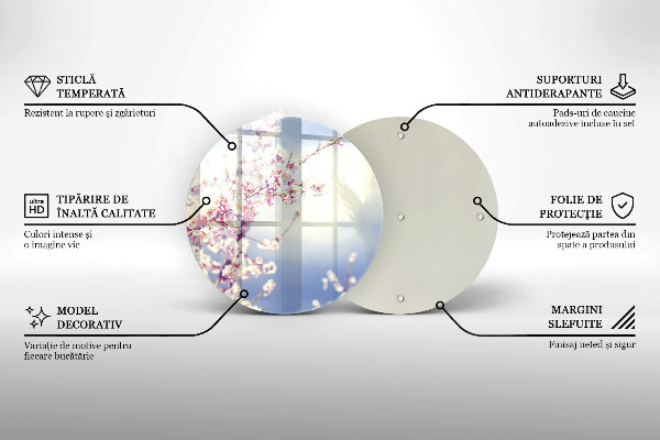 Protection plaque induction Arbre en fleurs