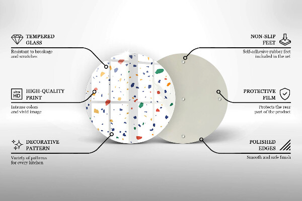 Protection plaque induction Grès coloré