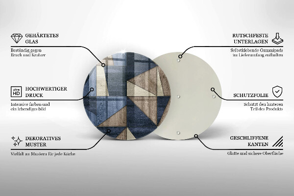 Protection plaque induction Abstraction géométrique