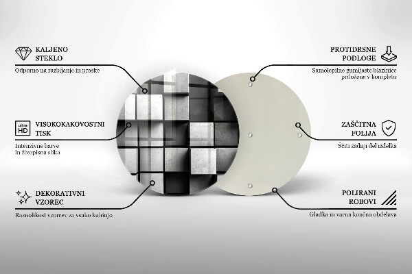 Protection plaque induction Fond de géométrie 3D